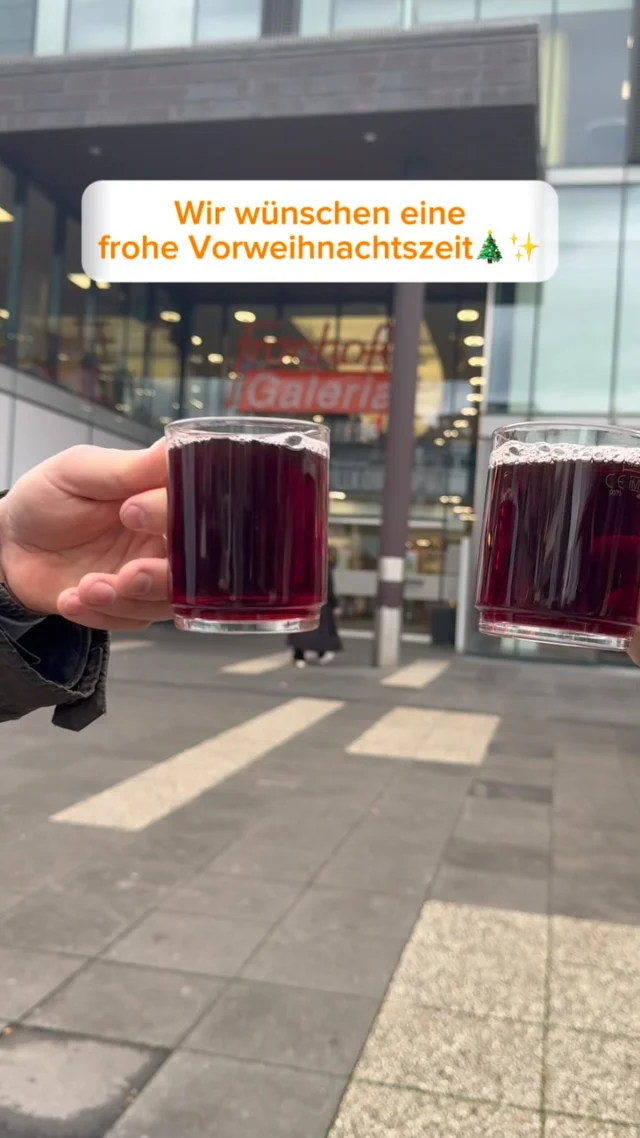 Endlich ist wieder Weihnachtszeit 🎄
Wart ihr dieses Jahr schon auf dem Weihnachtsmarkt? ☺️